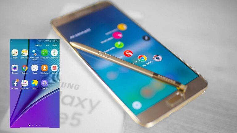 Samsung Galaxy Note 5 update